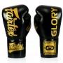 Fairtex BGVGL1 "Glory" Боксерские Перчатки Тайский Бокс Шнурки Черные